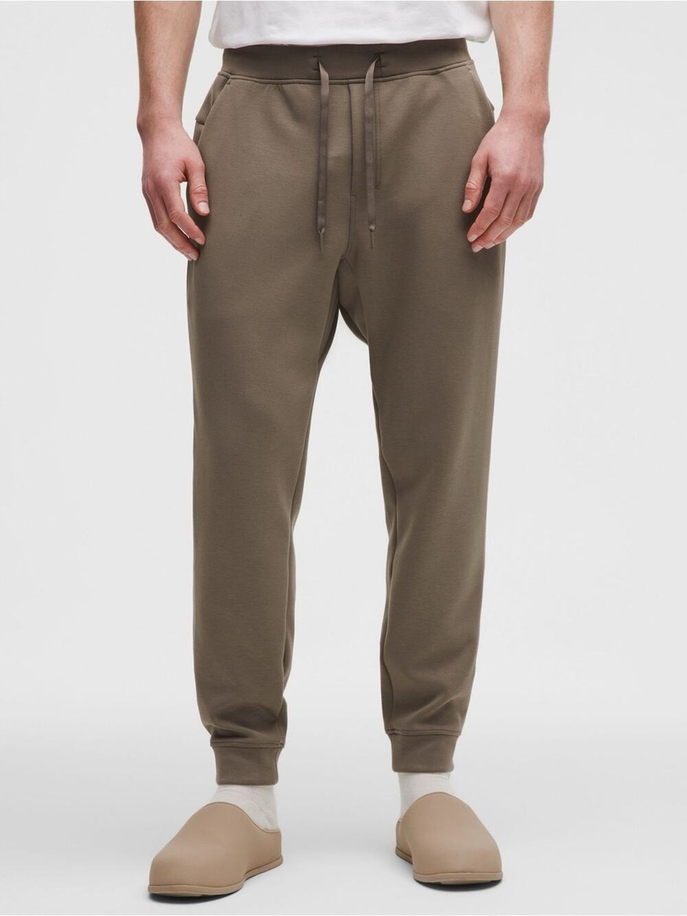 Lululemon Smooth Spacer Jogger Sweatpants Lounge Pant Tan Brown Size XXL